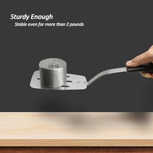 Stainless Steel Flexible Spatula, Thin Metal Turner, Small Slotted