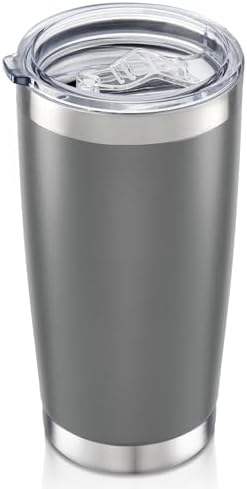 20 oz Tumbler with Lid Stainless Steel Insulated Tumblers, 1 Pack