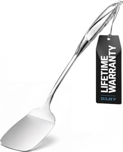 Zulay Kitchen Stainless Steel Spatula Turner
