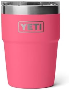 YETI Rambler 16 oz Stackable Tumbler, Vacuum Insulated, Stainless Steel with MagSlider Lid