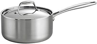 Tramontina Signature Tri-Ply Clad Stainless Steel 3-Quart Sauce Pan