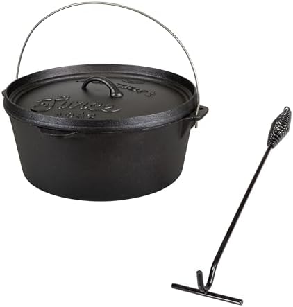 Stansport Pre-Seasoned Cast Iron Dutch Oven