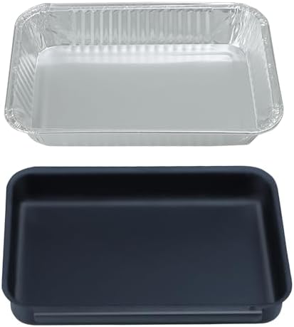 GARNETIN Grease Catch Pan for Weber Spirit & Genesis II Grills with Liners