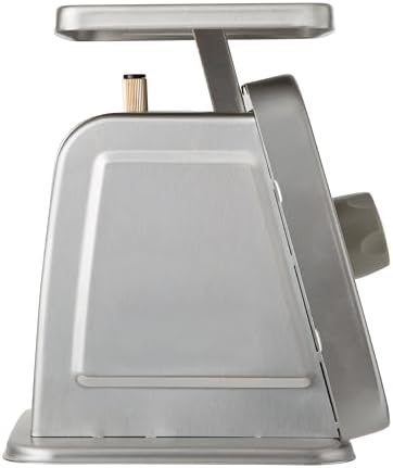 Taylor Mechanical Portion Control Kitchen Scale, Food Scale for Precise Weight Measuring and Portion Control, Rotating Dial Tare Function, NSF, TS32 32OZ, Stainless Steel Platform