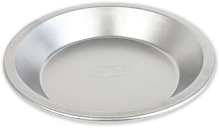 USA Pan Bare Bakeware Traditional Aluminized Steel Uncoated 9-Inch Pie Pan, Made without nonstick coating