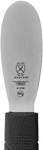 Mercer Culinary Millennia Plain Edge Spreader, 3.5 Inch Blade, Black Handle