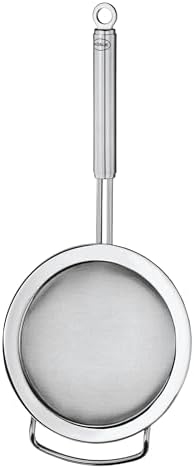 Rosle 95256 Stainless Steel Fine Mesh Kitchen Strainer or Sifter with Wire Handle 6.3 In.
