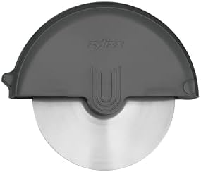 Zyliss Pizza Cutter with Removable Wheel, Pizza Cutter & Wheel Slicer, Gray