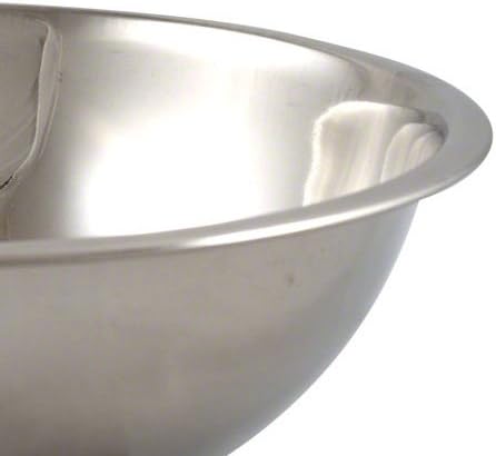American Metalcraft 3/4 qt Stainless Steel Mixing Bowl, Silver (SSB75)