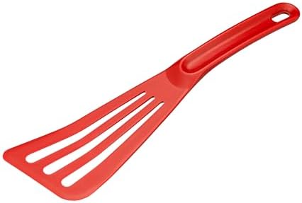 Matfer Bourgeat Exoglass® High Temperature Pelton Spatula, Red