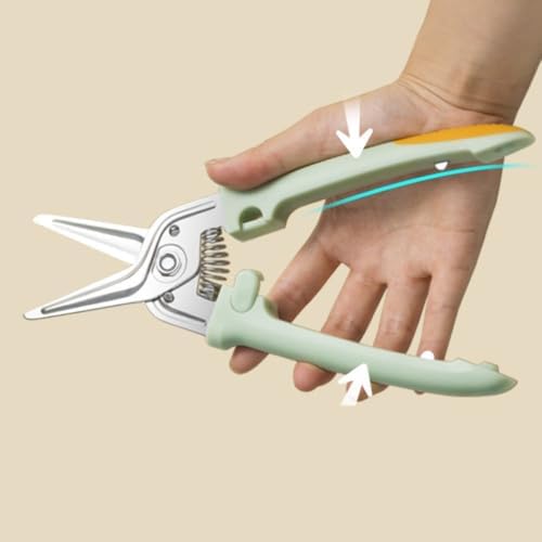 Kitchen Shears, Stainless Steel Food Scissors,Green