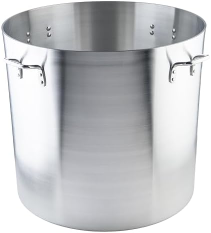 Winco 6.0mm Aluminum Stock Pot, 160-Quart