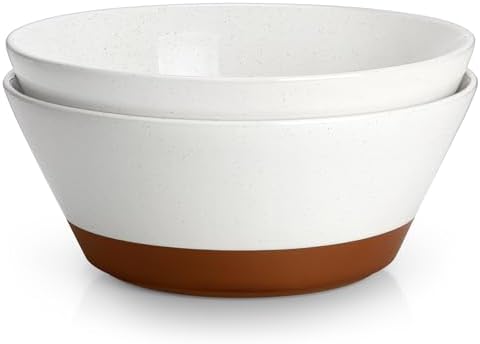 MALACASA Serving Bowls, 105oz Large Salad Bowls for Party, Entertaining