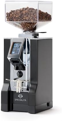 Eureka Mignon Specialita Espresso Grinder | Silent Technology | Stepless 55mm Burrs | Touchscreen | Black