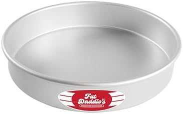 Fat Daddio's Anodized Aluminum Round Cake Pan, 10 x 2 Inch