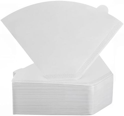 Clinuse 200Pcs #4 Cone Coffee Filters 8-12 Cup Compatible with Ninja Maker