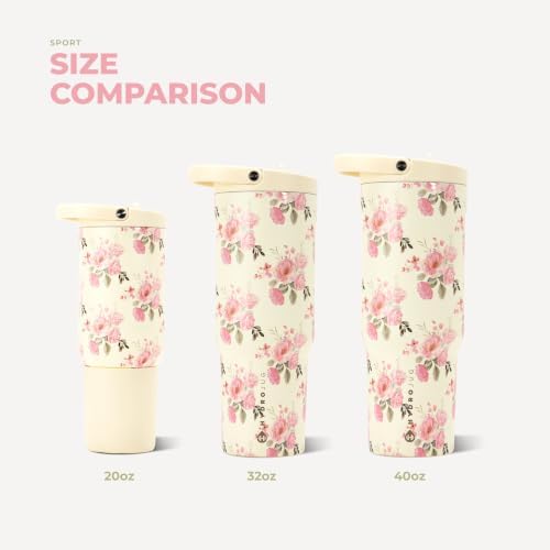HydroJug Sport 40 oz Insulated Stainless Steel Water Bottle, Keepsake