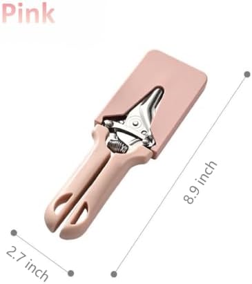 Heavy Duty Poultry Bone Shears,Spring Loaded Kitchen Shears,Stainless Steel丨Safety Lock丨Dishwasher Safe, All Purpose Kitchen Scissors for Chicken, Meat Cutting, Turkey ，Pink