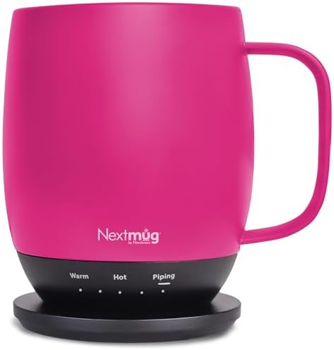 Nextmug - Temperature-Controlled, Self-Heating Coffee Mug