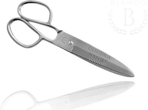 Kitchen Shears | 8" Multi-Purpose Kitchen Scissor | Stainless Steel | Made in USA