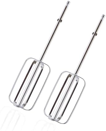 2 Pcs Hand Mixer Attachments Beaters, Hand Mixer Beaters Attachments Kitchen Stainless Steel Replacement Parts for Hamilton Beach 62682RZ 62692 62695V 64699 Mixer
