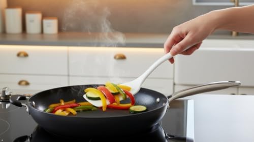 Reston Lloyd Spatula, Turner for Non-stick pans, Heat Resistant, BPA Free Melamine Utensil with Ergonomic Handle,11 inch, Indigo