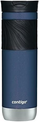 Contigo Byron Travel Mug, Insulated Stainless Steel, 24oz | Leak-Proof Lid | BPA-Free | ThermoLock Insulation | Pack of 4