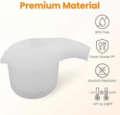 7 PCS Measuring Cups Set, BPA Free