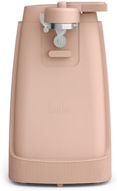 bella Electric Can Opener, Automatic One-Touch, Blossom