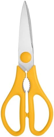 Kitchen Scissors, Rkqoa Yellow Kitchen Shears All Purpose Heavy Duty