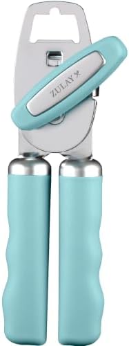 Zulay Kitchen Manual Can Opener Heavy Duty Patented Stainless Steel, Slate