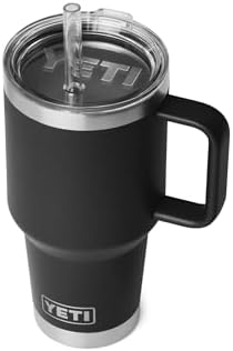 YETI Rambler 35 oz Straw Mug 2.0, Black