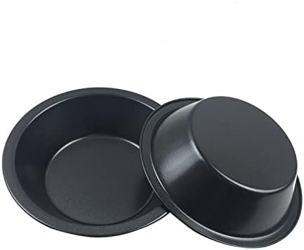 5 Inch Mini Pie Pans, Nonstick Small Round Baking Plates, 7.8OZ