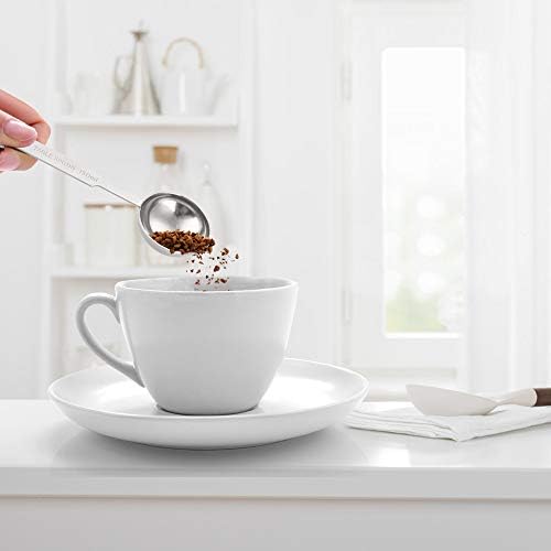 5PCS OstWony Measuring Spoons Set, Includes 1/8, 1/4, 1/2, 1 tsp, 1 tbsp