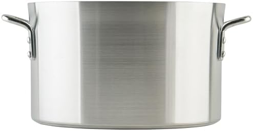 Winco 6.0mm Aluminum Sauce Pot, 14-Quart