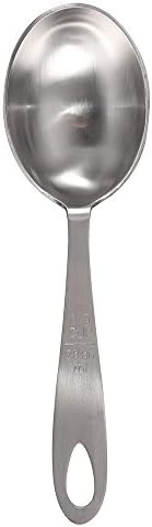 Lindy's MPC4 4-Piece Stainless Steel Measuring Scoop Set,Silver, 9 inches long