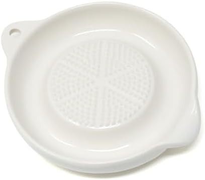 "yueton 1 Pack Ceramic Grater for Mashed Potato Making, Garlic, Ginger, Onion, Lemon, Chocolate, Practical Kitchen Tool"