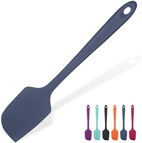U-Taste 14in Extra Large Silicone Spatula, 600°F Heat Proof, Midnight Blue