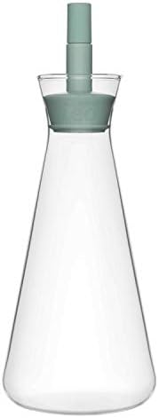 Berghoff Glass Oil Dispenser, Drip Stop Bottle with Infusion Chamber