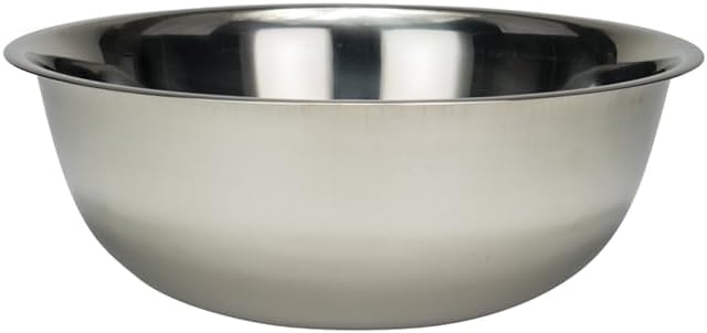 Winco 8 Quart Stainless Steel Mixing Bowl for Commercial Use