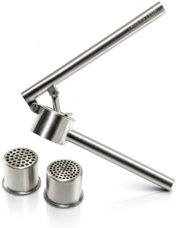 Lagerstrom Heavy Duty Garlic Press, 100% Stainless Steel