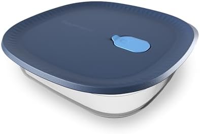Tupperware Voila Glass Square Food Storage – Baking Dish, 1.7 qt / 1.6 L
