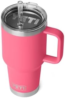 YETI Rambler 35 oz Straw Mug 2.0, Tropical Pink