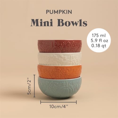 Mason Cash In The Pumpkin Patch 5.9oz Prep Bowls | Set of 4