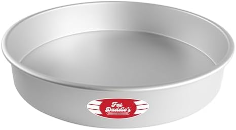 Fat Daddio's Round Cake Pan, 16 x 3 Inch, Silver