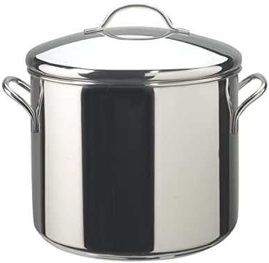 Farberware Classic Series 12 Qt Stainless Steel Stock Pot With Lid, Silver