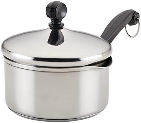 Farberware Classic Series Stainless Steel Sauce Pan with Lid, 1-Quart