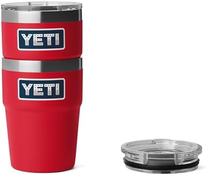 YETI Rambler 16 oz Stackable Tumbler, Vacuum Insulated, Stainless Steel with MagSlider Lid