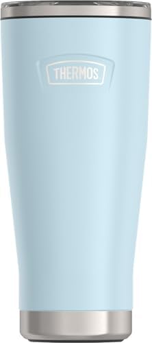 THERMOS ICON SERIES, Stainless Steel Tumbler with Slide Lock, 18 Ounce, Glacier