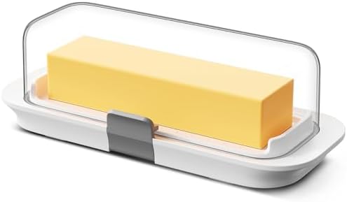 Pisol Butter Dish with Airtight Lid and Lock for 1 Stick Butter